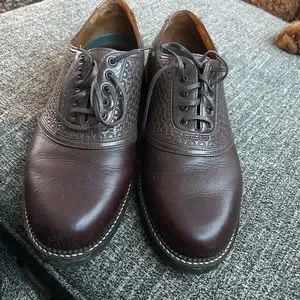 Trask | Shoes | Hs Trask Brown Leather Mens 5 Good Condition  display picture 2